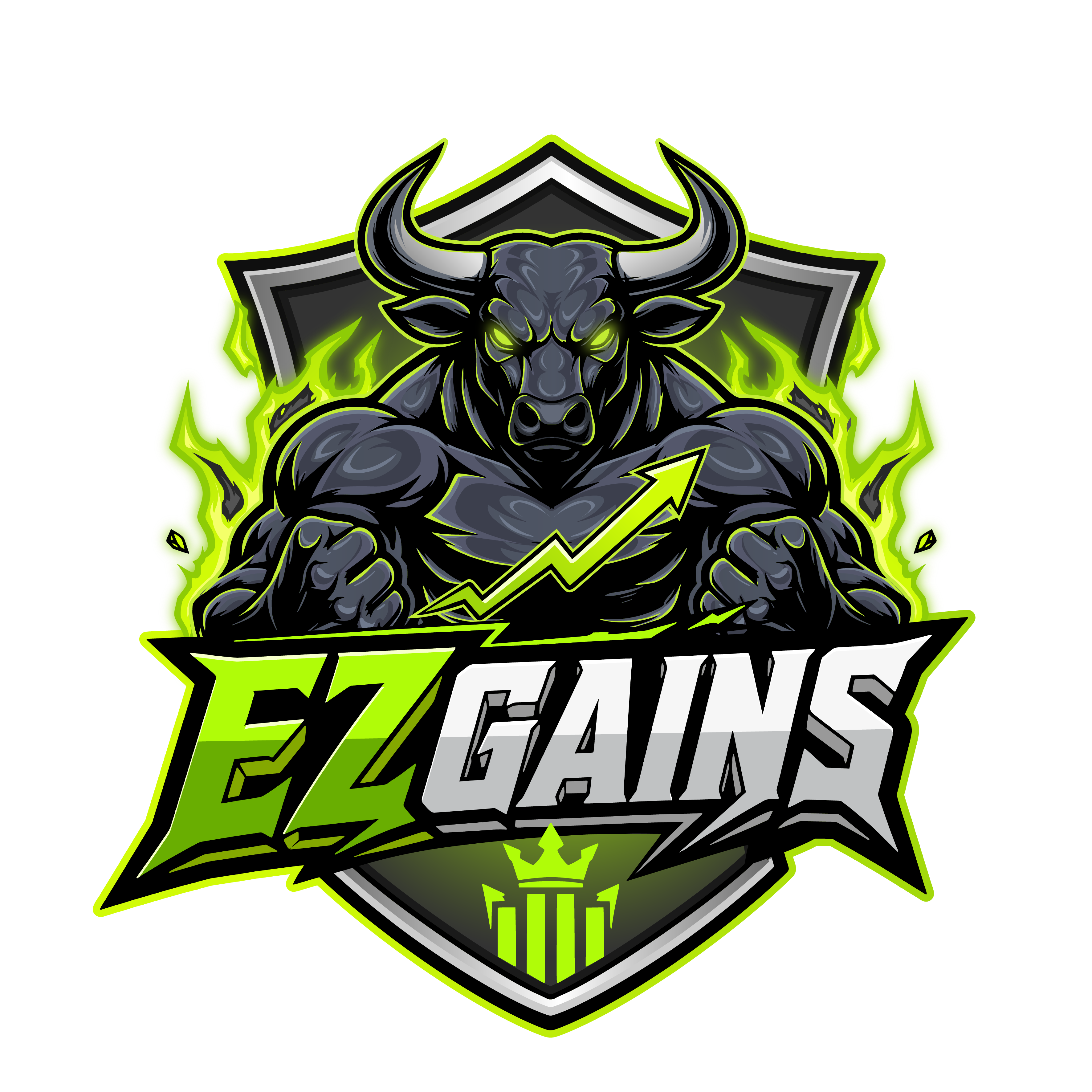 EzGain live trading dashboard